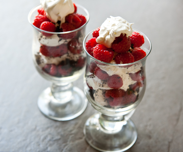 Rasberry-Oreo Parfait